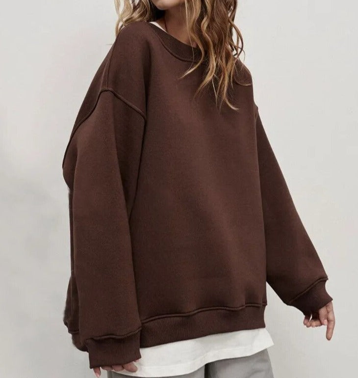 Basic-Pullover in Übergröße