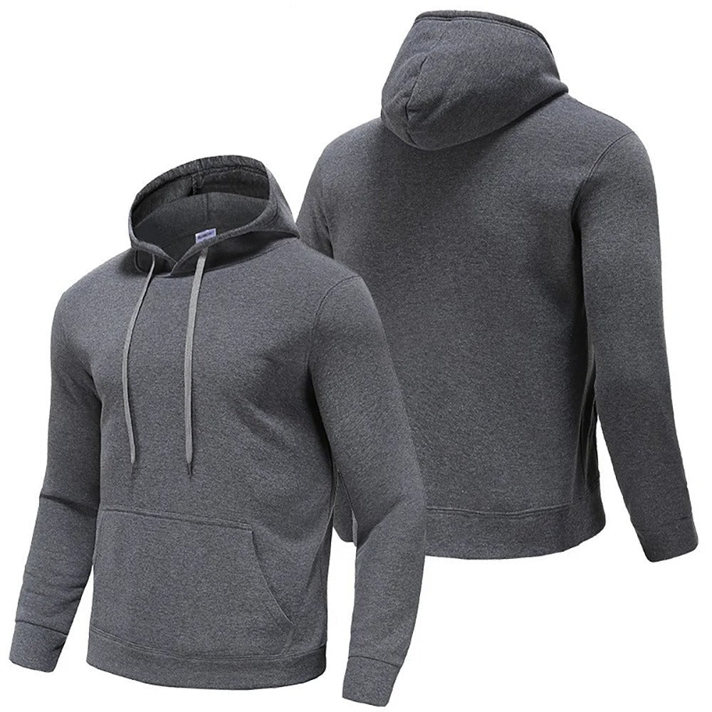 Bequemer Kapuzenpullover aus Fleece