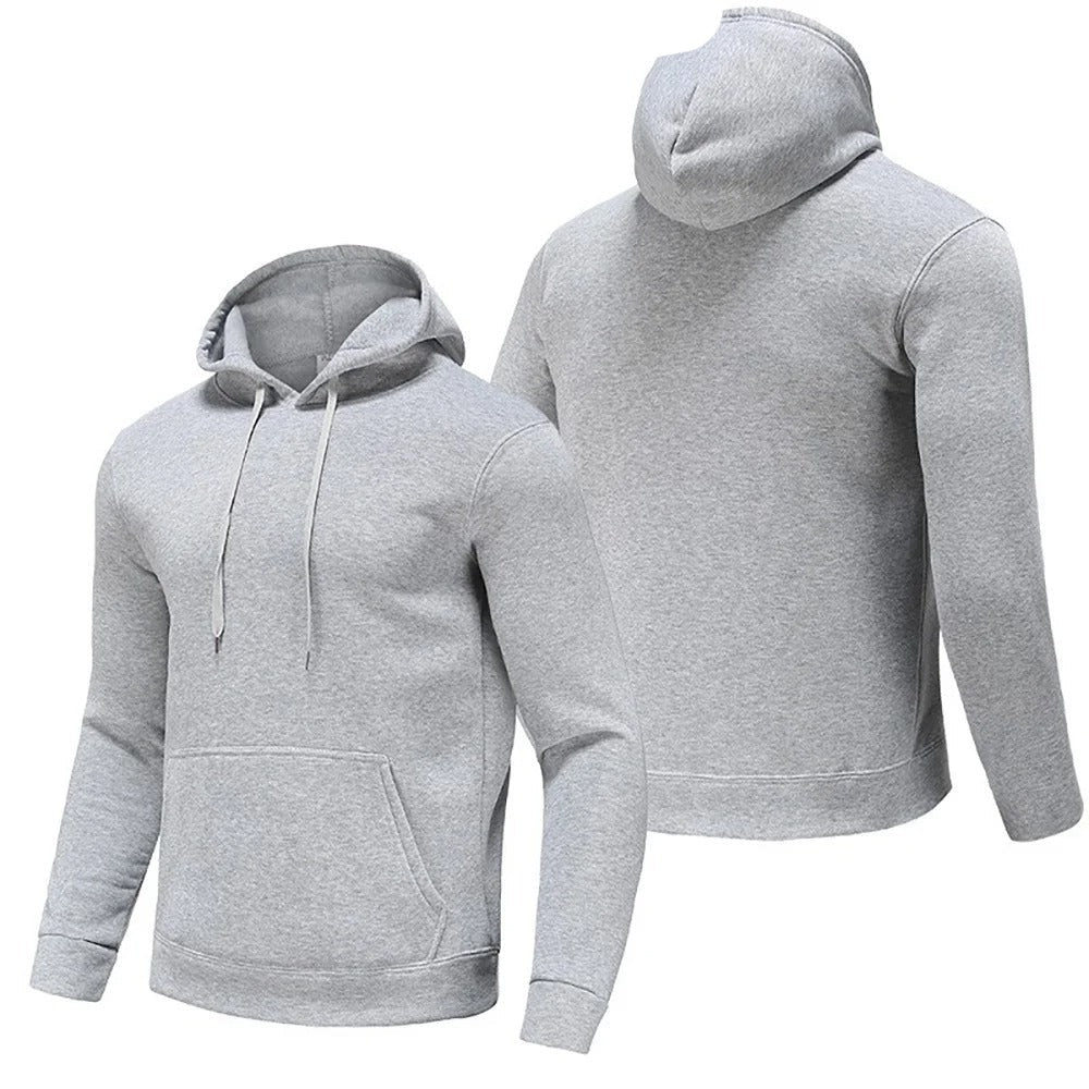 Bequemer Kapuzenpullover aus Fleece