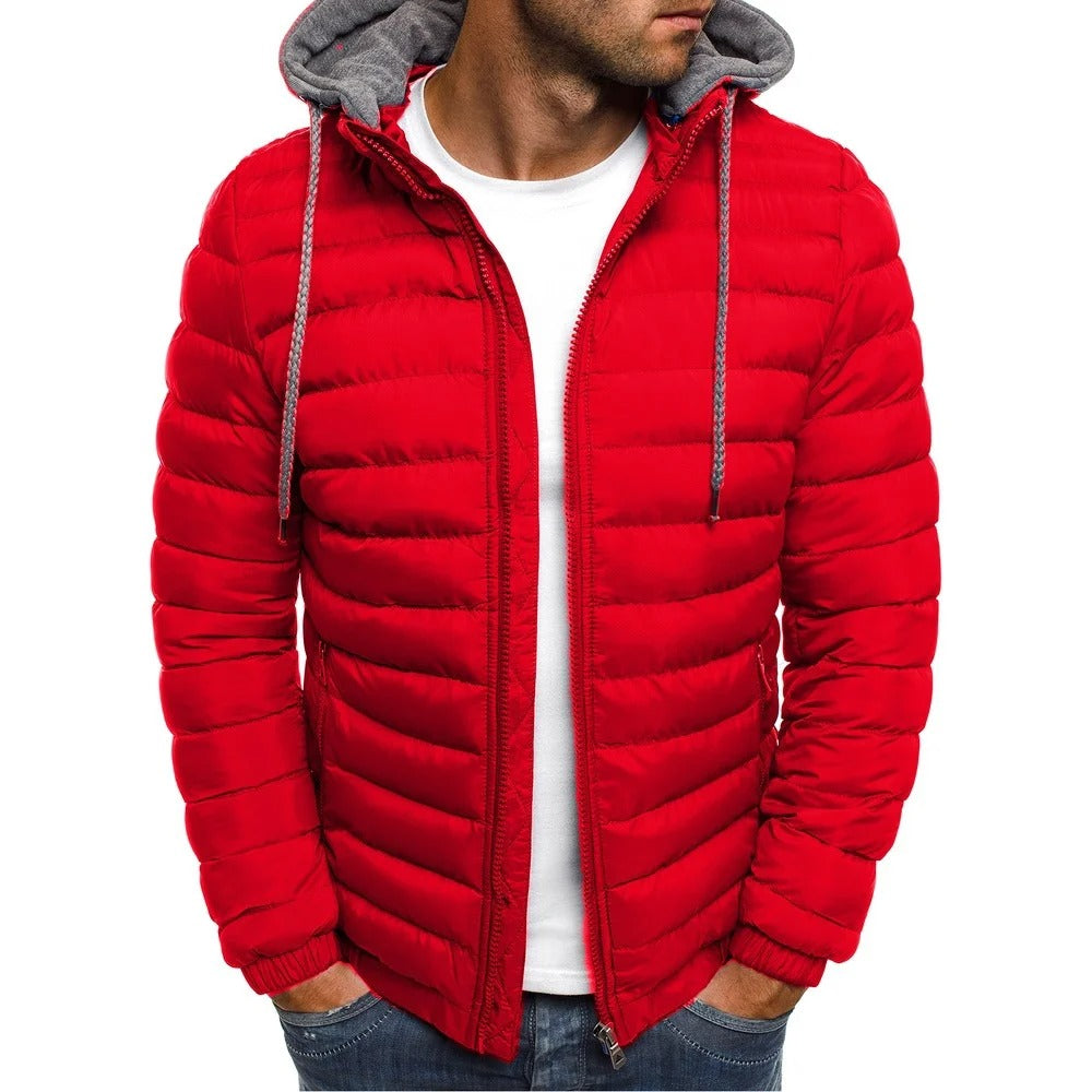 Trendige Pufferjacke