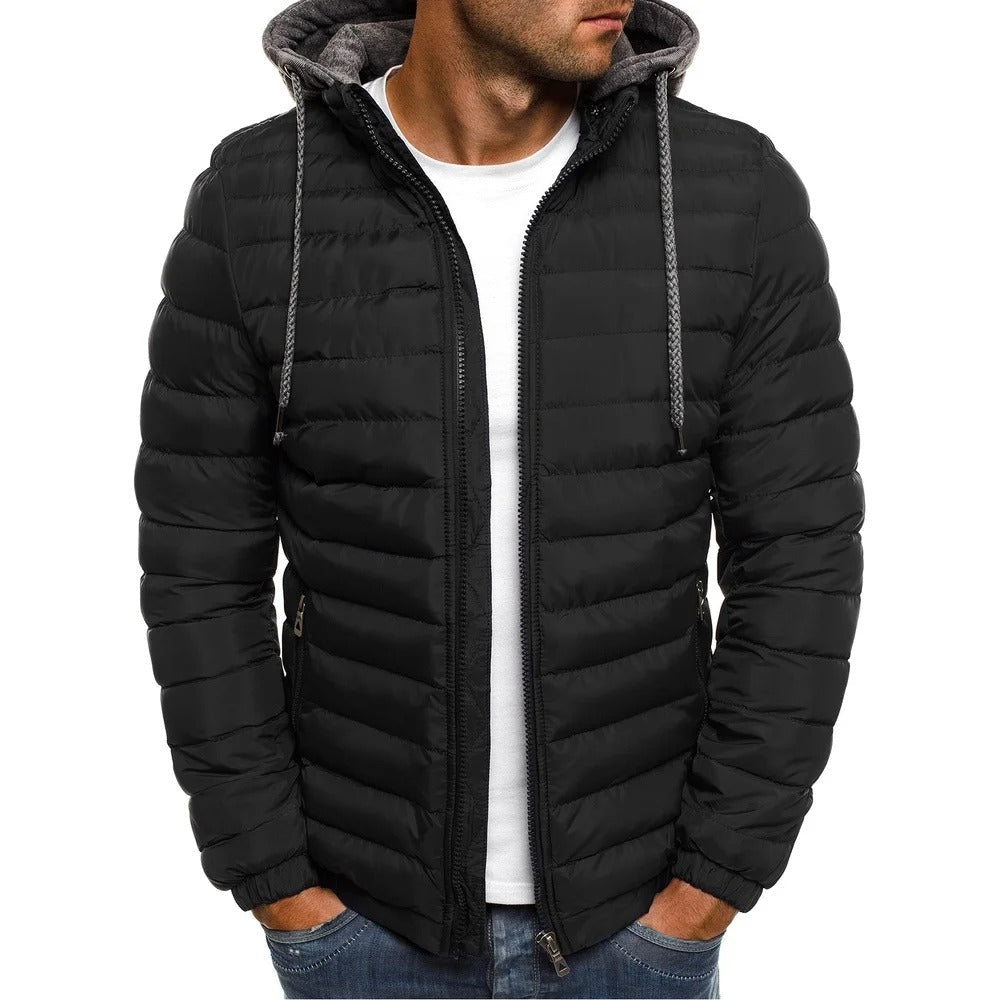 Trendige Pufferjacke