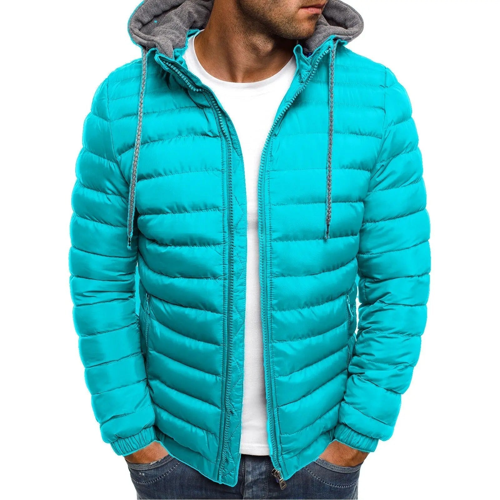 Trendige Pufferjacke