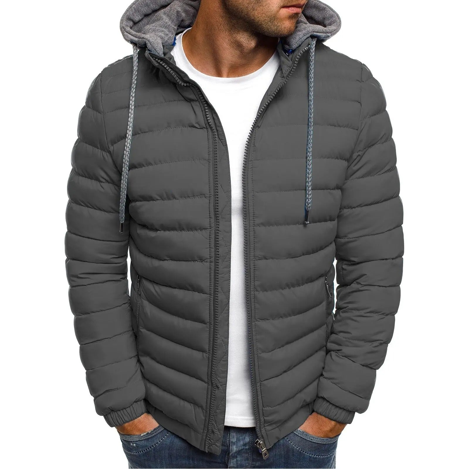 Trendige Pufferjacke