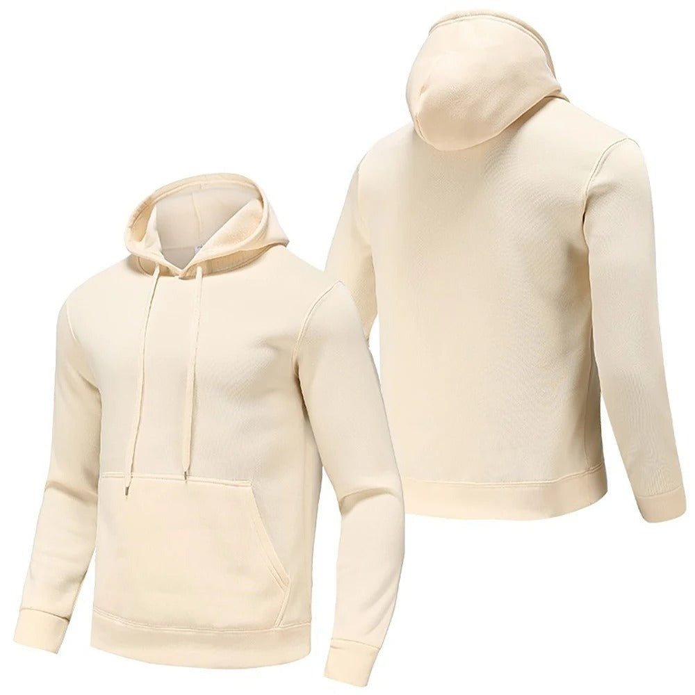 Bequemer Kapuzenpullover aus Fleece