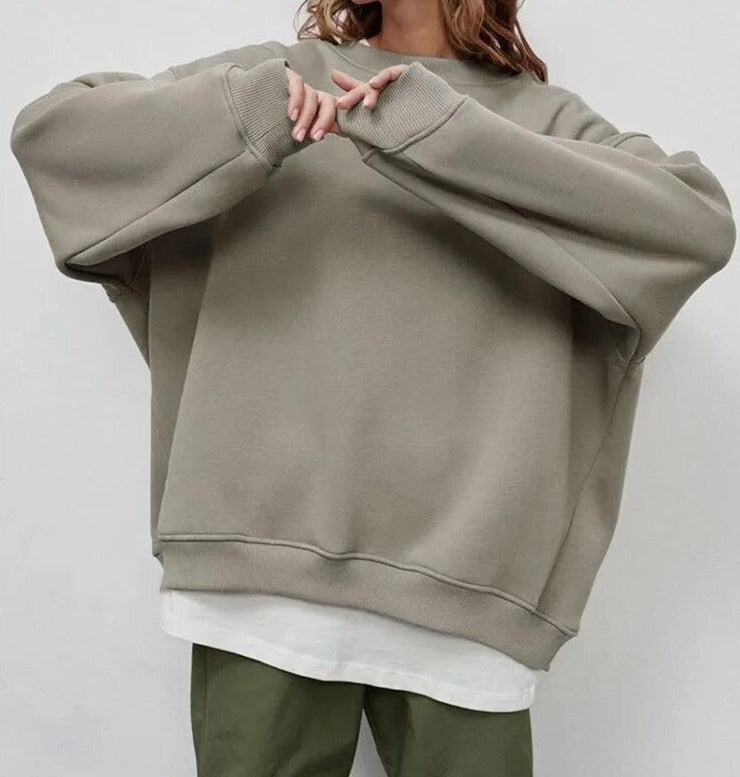 Basic-Pullover in Übergröße