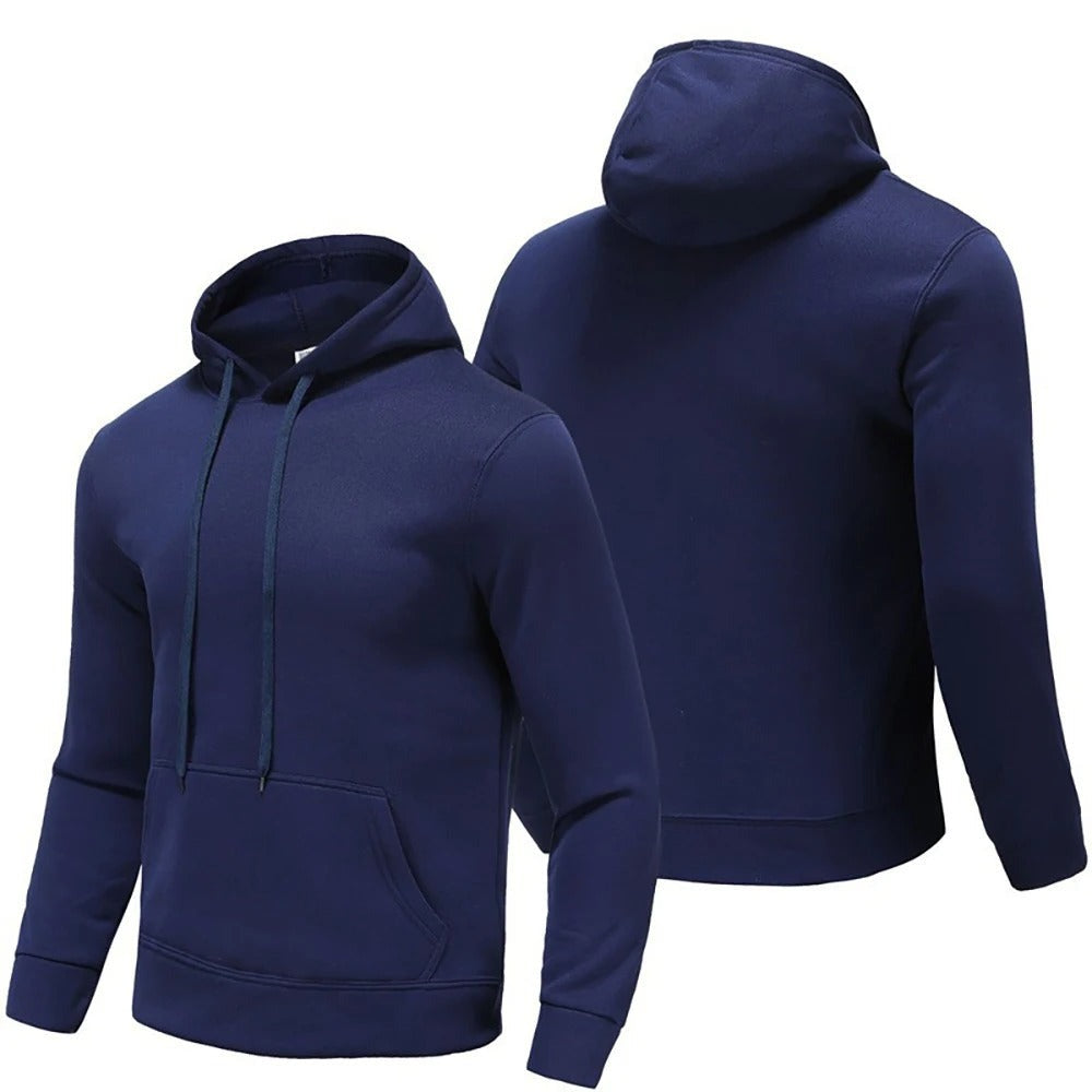 Bequemer Kapuzenpullover aus Fleece