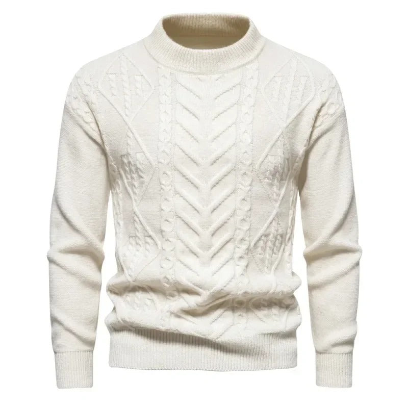 Lässiger langärmeliger Pullover