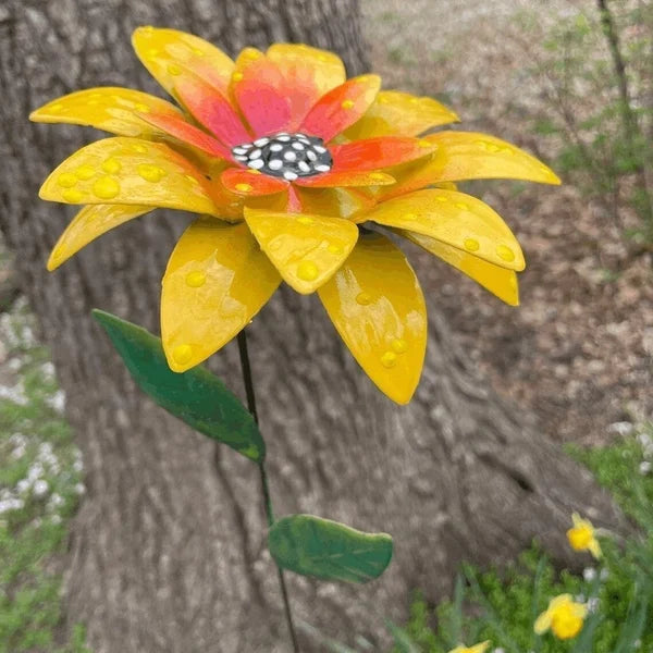 Unvergängliche Gartenblumenpfähle aus Metall